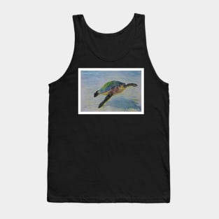 Green Sea Turtle Tank Top